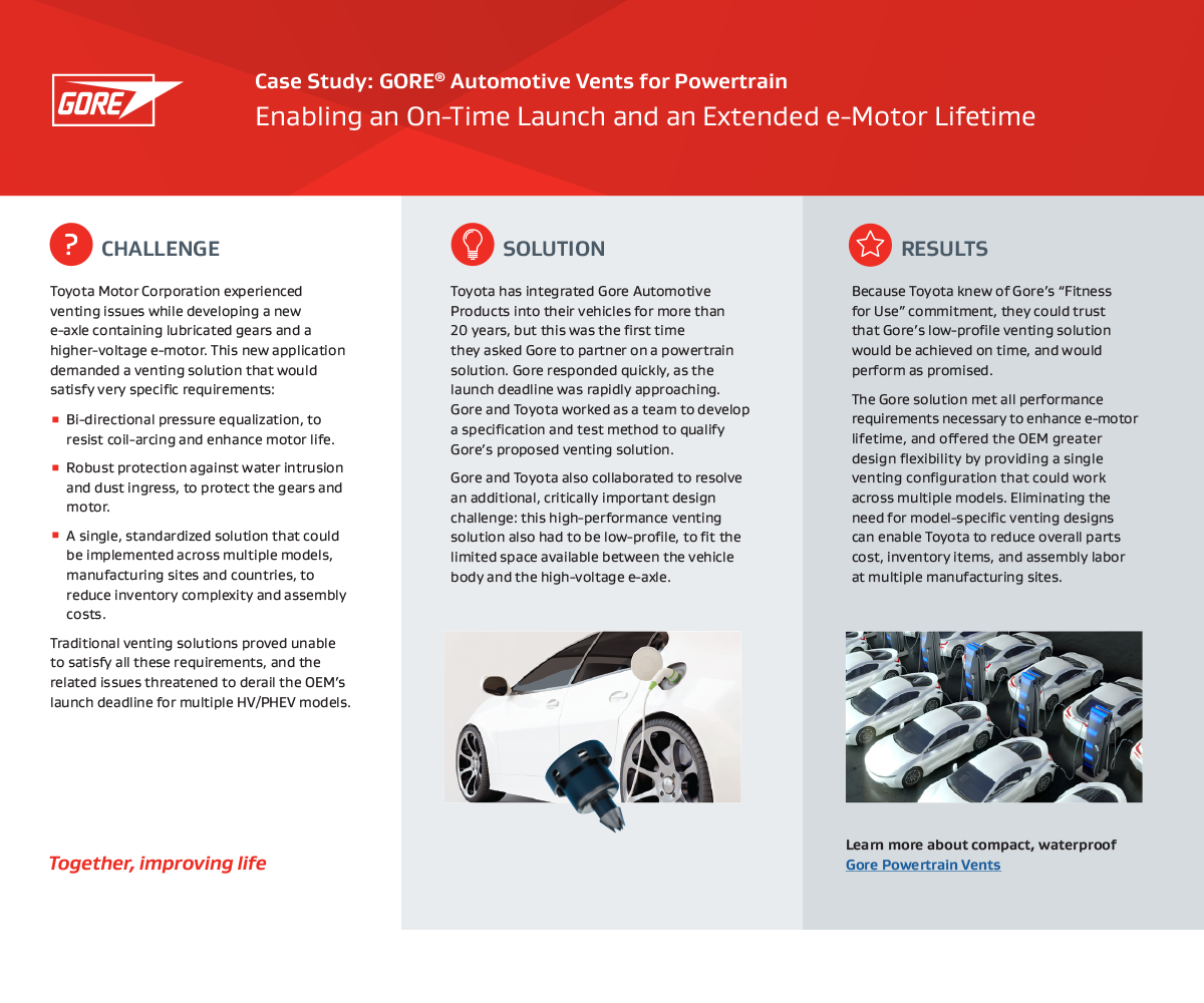 Toyota case study powertrain